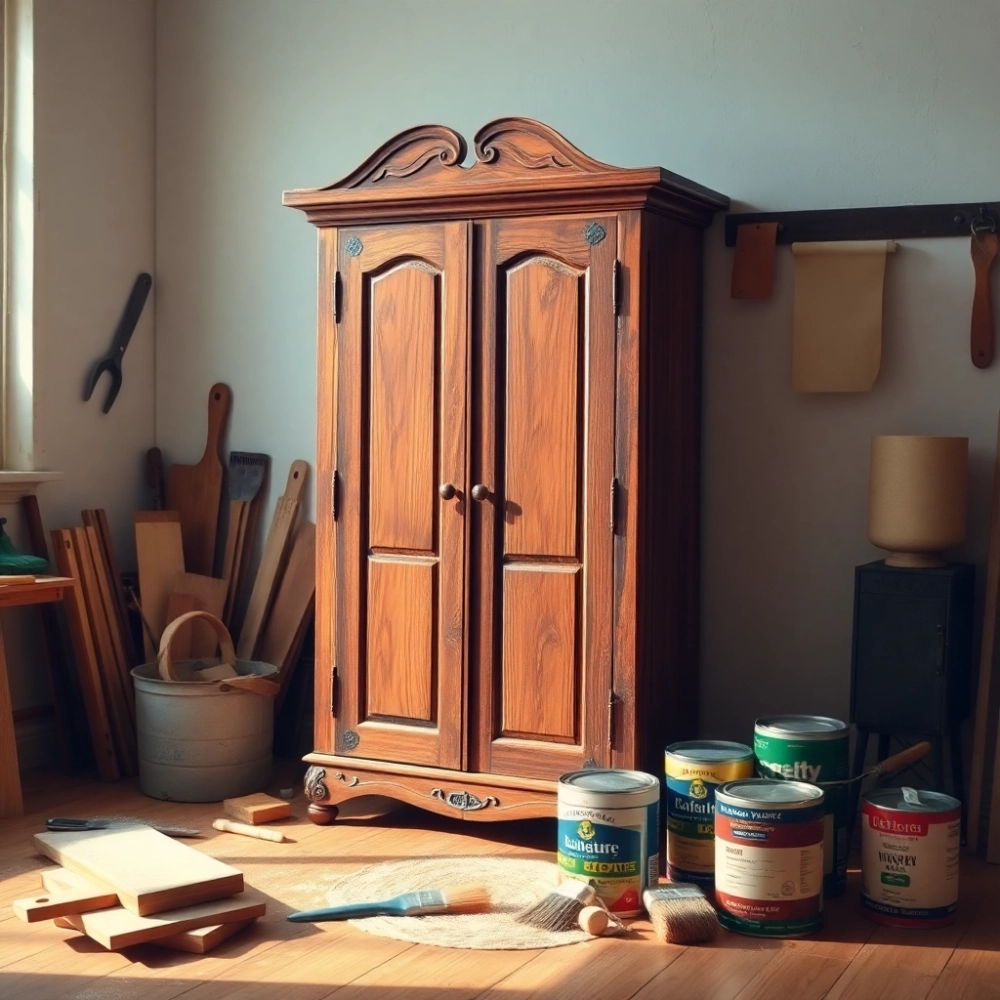 Jak Odnowić Starą Szafę Drewnianą