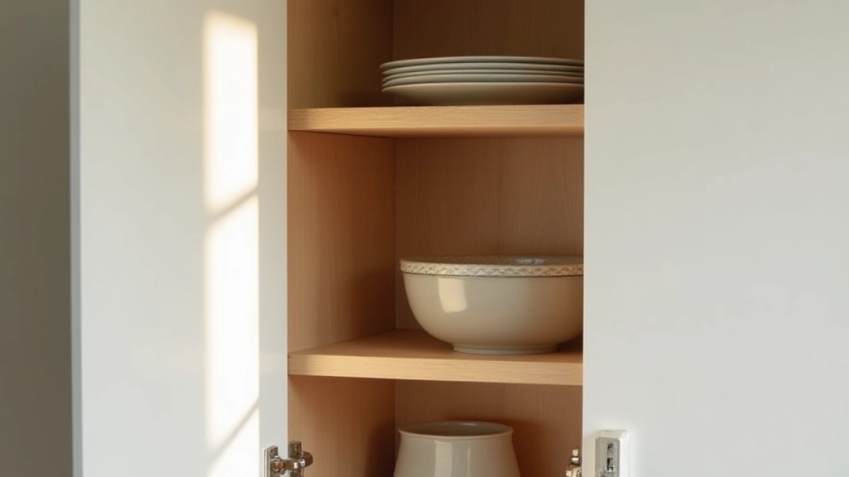 Jak podnieść drzwi w szafie na zawiasach