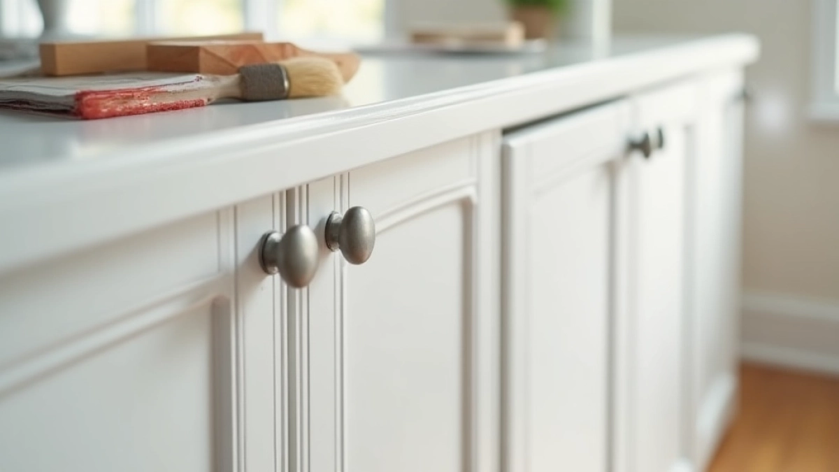 Jak pomalować szafki kuchenne z okleiny