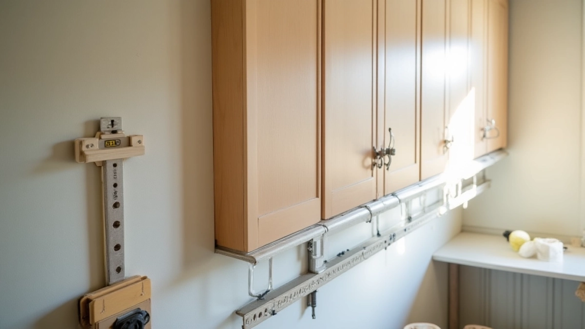 Jak powiesić szafki kuchenne na hakach