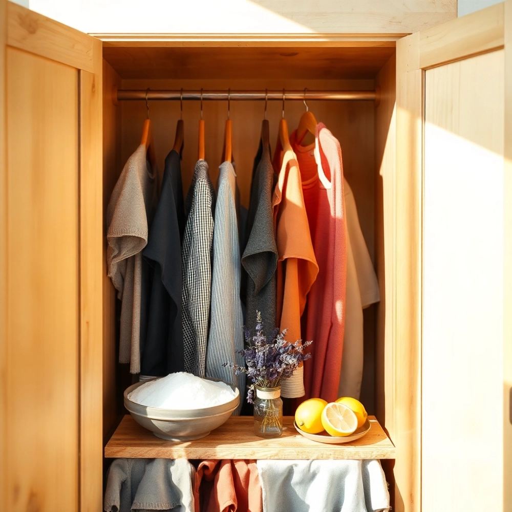 Jak pozbyć się zapachu starej szafy z ubrań