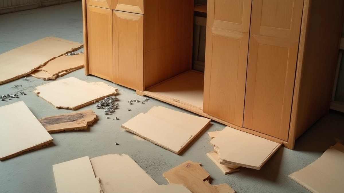 Jak rozkręcić szafę