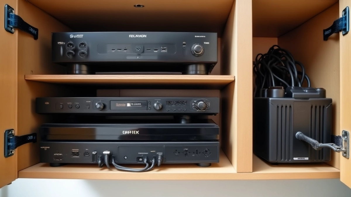 Jak ukryć kable w szafce RTV