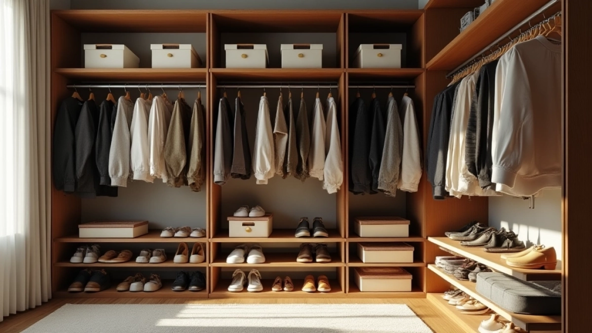 Jak ułożyć rzeczy w szafie