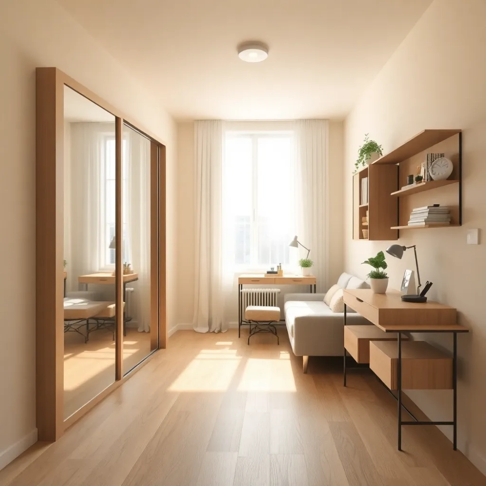 Jak urządzić mały pokój z szafą