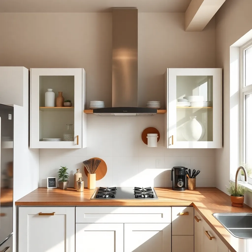 Jak zabudować przestrzeń nad szafkami kuchennymi