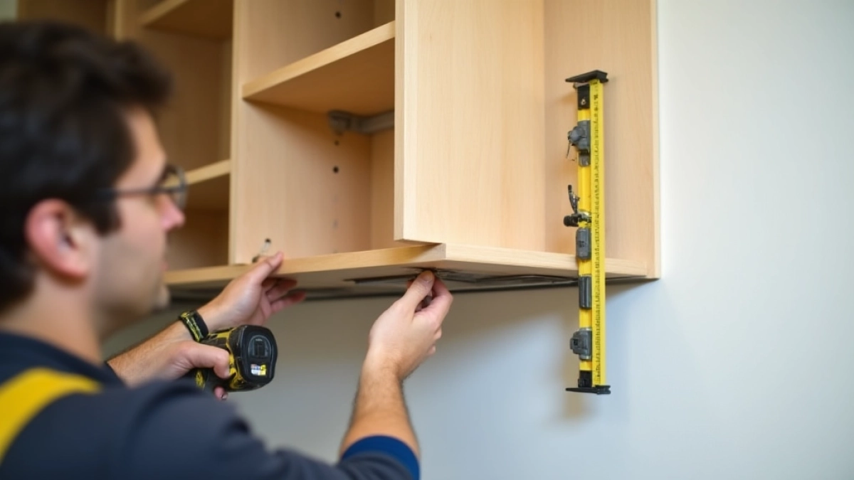 Jak zamontowac szafkę do ściany