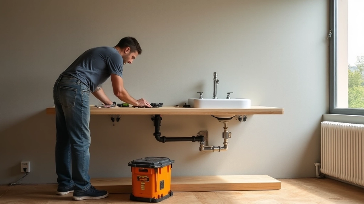 Jak zamontować umywalkę na szafce