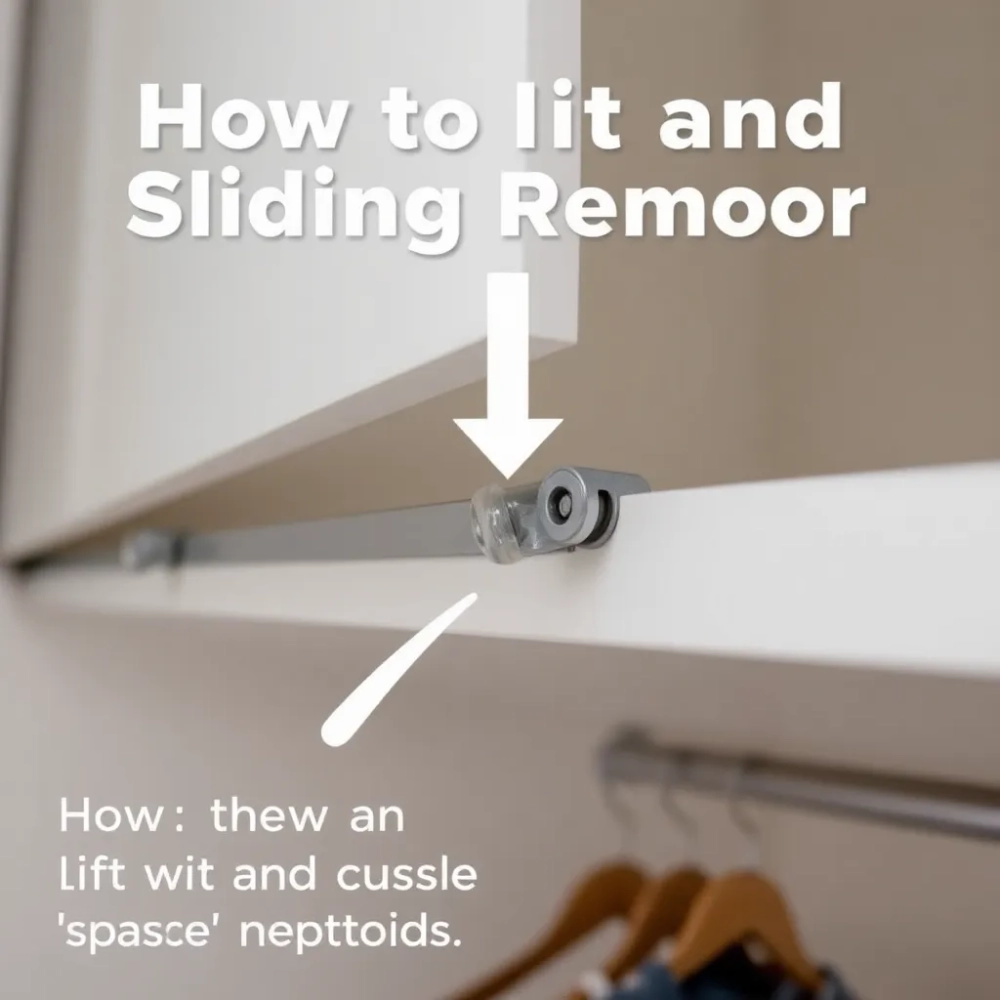 Jak zdemontować drzwi przesuwne w szafie