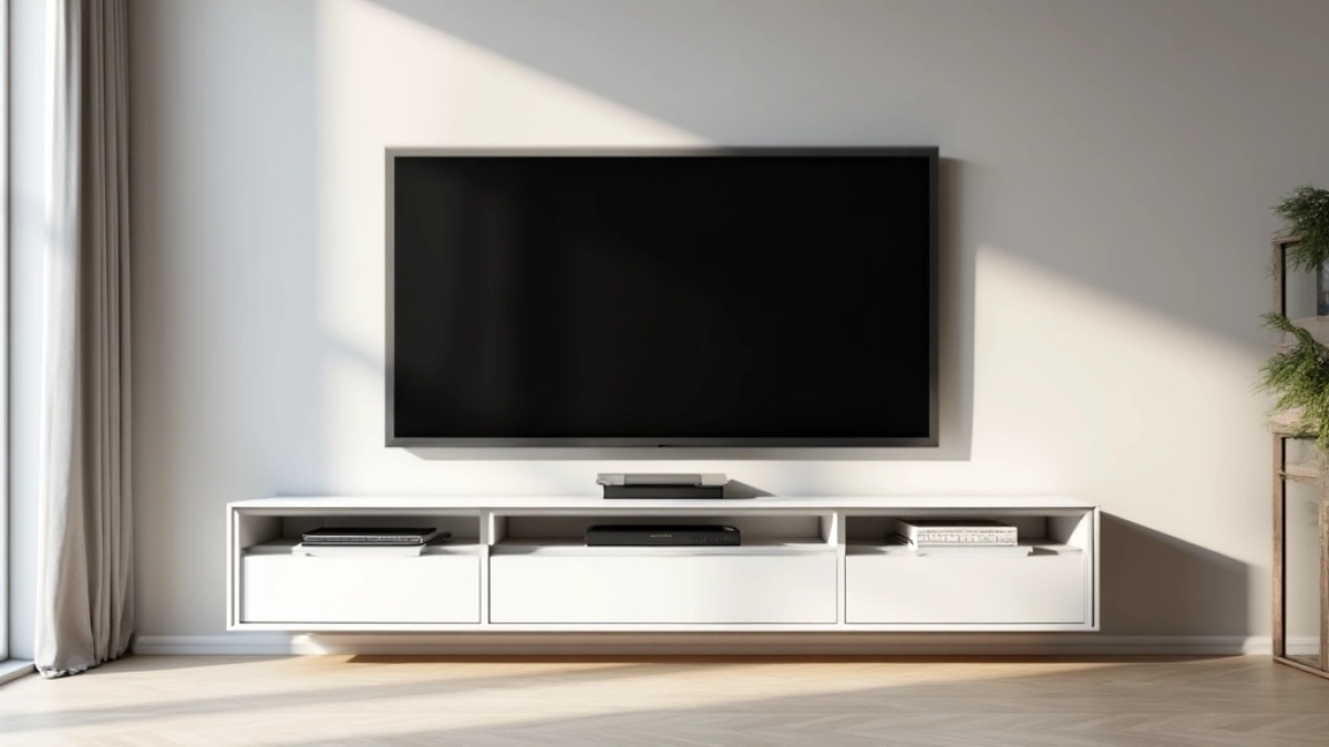 Jaka szafka pod wiszący telewizor