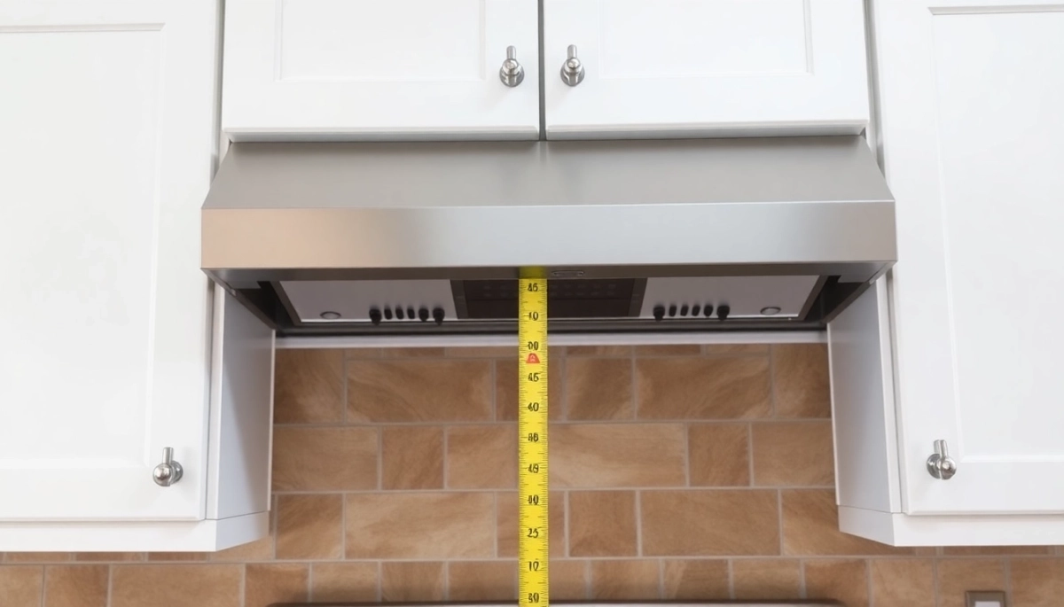Na jakiej wysokości okap podszafkowy