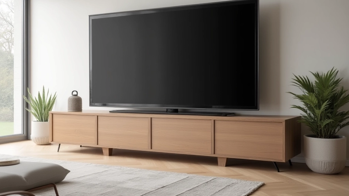 Na jakiej wysokości szafka RTV