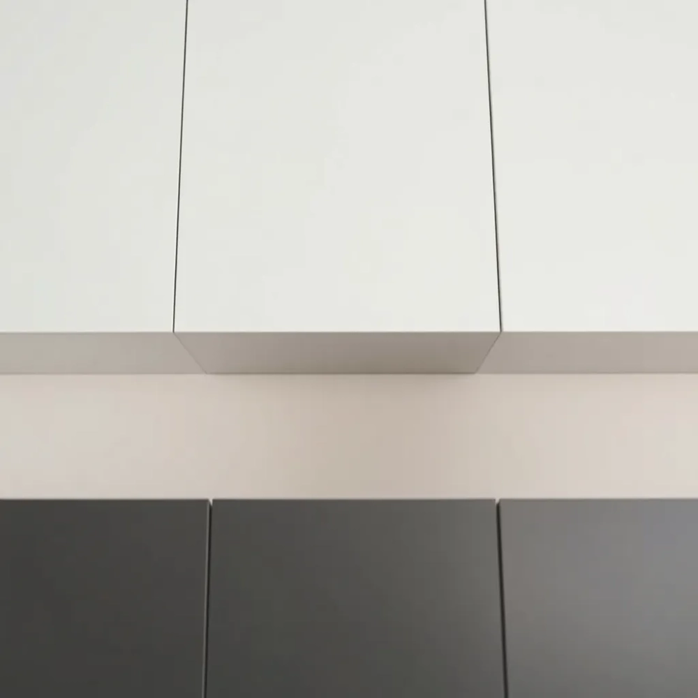 Odległość między szafkami górnymi a dolnymi