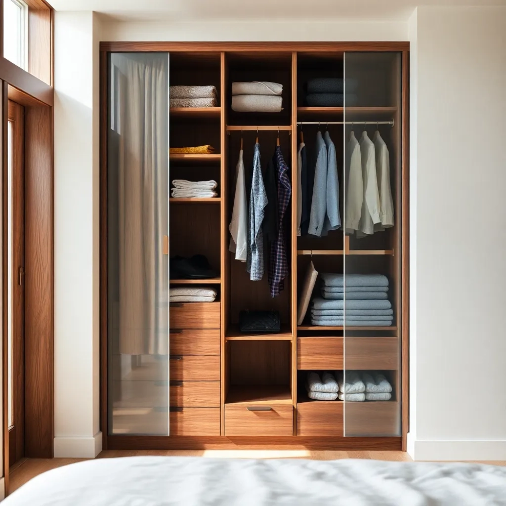 Pomysł na szafę w sypialni