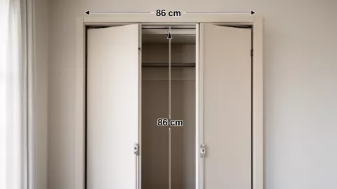Drzwi do szafy otwierane wymiary