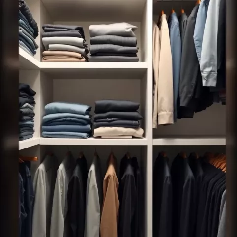 Jak przechowywać spodnie w szafie