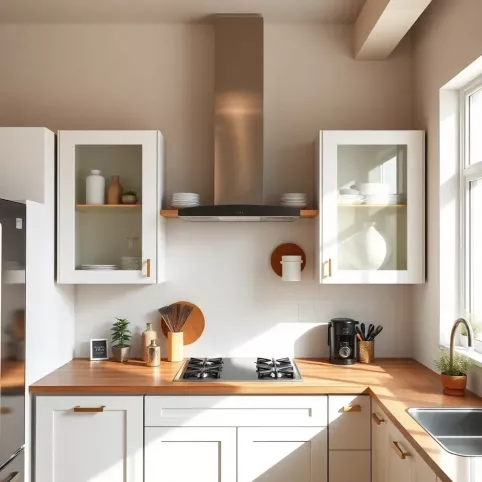 Jak zabudować przestrzeń nad szafkami kuchennymi