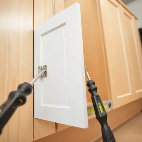 Jak zamontować fronty do szafek