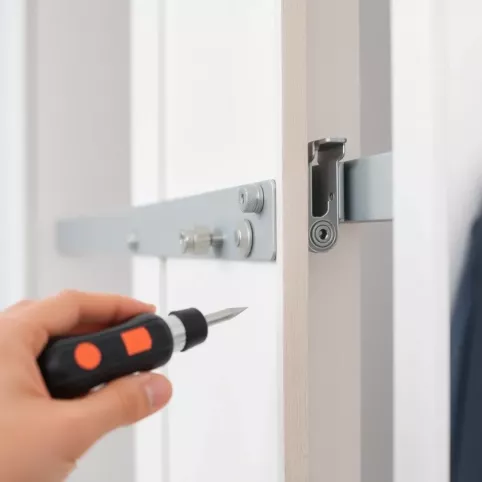 Jak zdemontować drzwi przesuwne w szafie Komandor