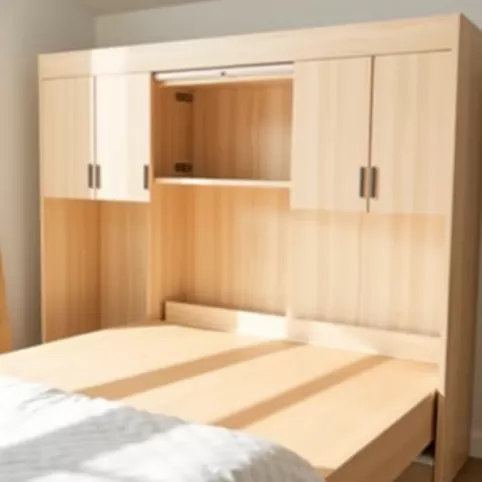 Jak zrobić łóżko chowane w szafie