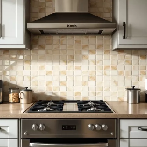 Jakie płytki do kuchni między szafkami