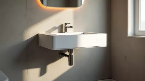 Na jakie kołki powiesić szafkę z umywalką