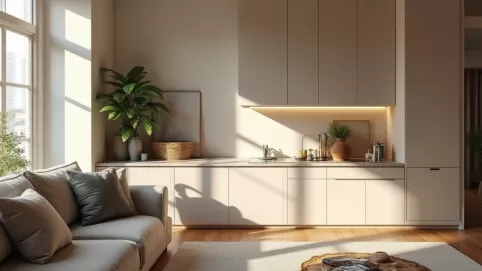 Na jakiej wysokości szafka RTV wisząca