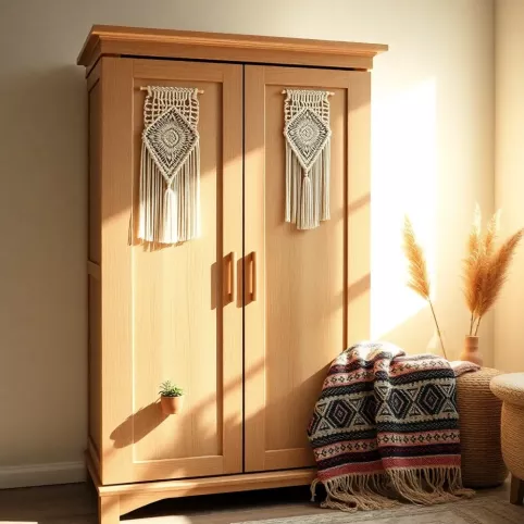 Szafa boho do sypialni