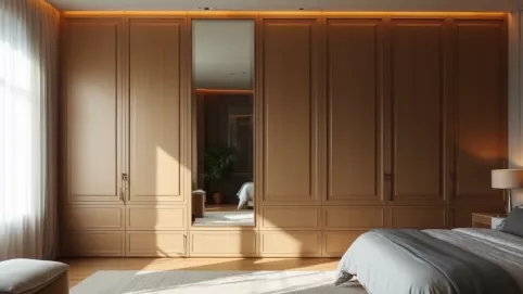 Szafa dwustronna zamiast ściany