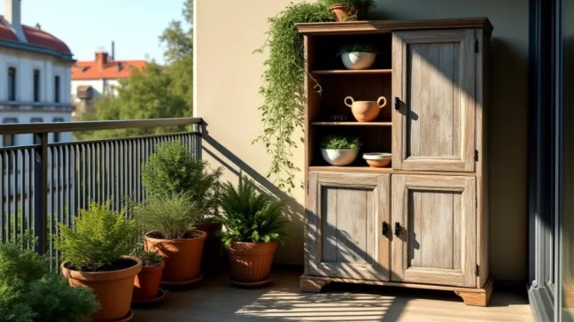 Szafka na balkon