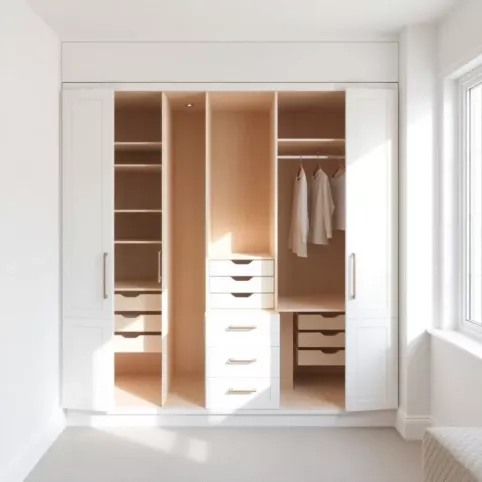 Szafy na wymiar wnękowe