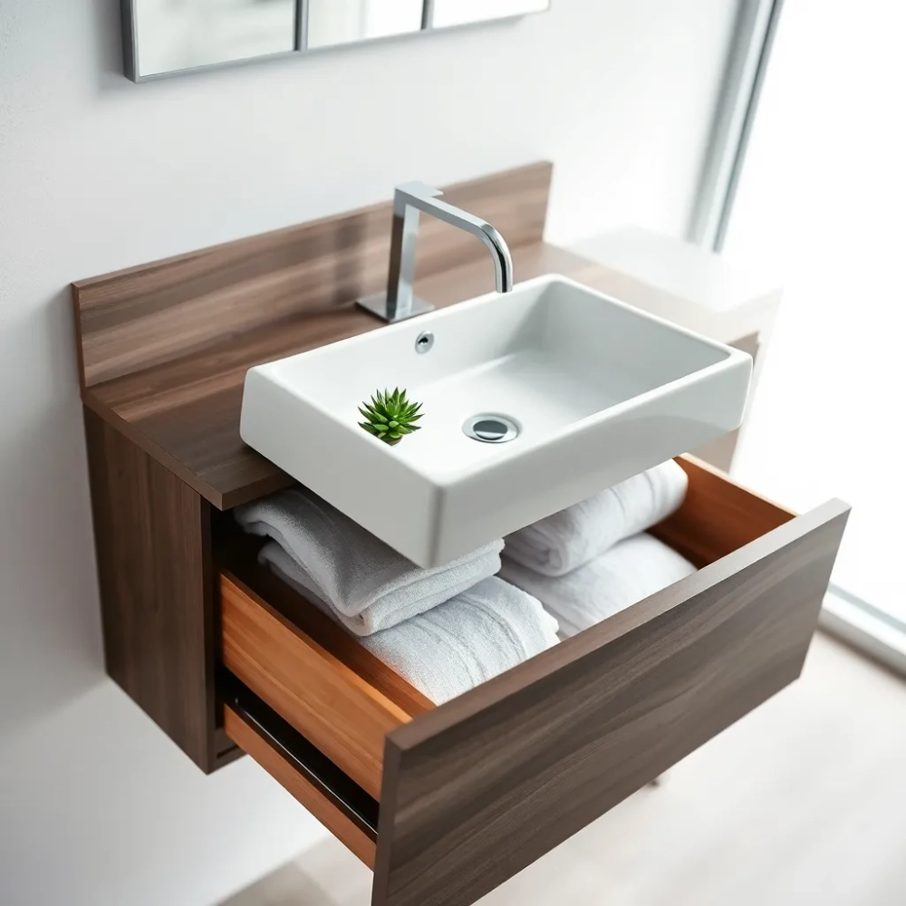 Szafka że zlewem do łazienki